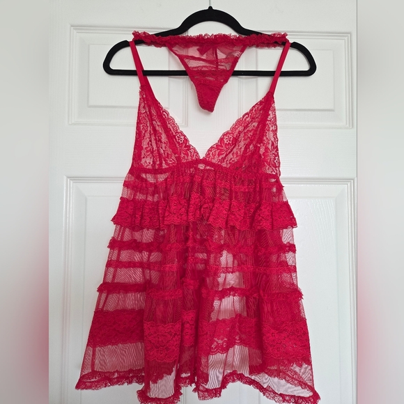 Victoria's Secret Ruffle Babydoll - Picture 1 of 7
